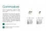 Настінний світильник COMMODORE AP1 Ideal Lux 125886 0