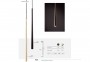 Трековый светильник PIANO BK TK-Lighting 5751 0