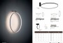 Бра CIRCOLO XS LED 3000K WH Nowodvorski 11601 1