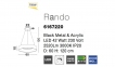 Підвісний світильник RANDO LED Nova Luce 6167220 2