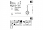 Підвісний світильник MAGLIE SP1 D45 Ideal Lux 159263 1