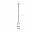 Подвесной светильник ZumaLine SILA MD1510-1 White 1