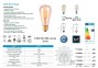 Лампа LED 6,5W E27 2200K AM Mantra R09228 0