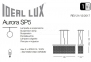 Люстра подвесная AURORA SP5 Ideal Lux 013923 1