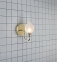 Настенный светильник для ванной комнаты MARKSLOJD LIBERTY Brass 106381 0