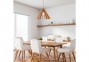 Подвесная люстра ERIS WOOD d64 TK-Lighting 6611 0
