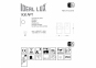 Бра VOLT AP1 IDEAL LUX 137117 1