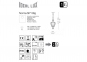 Підвісний світильник NORMA SP1 CROMO Ideal Lux 094786 1