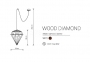 Підвісний світильник Nowodvorski WOOD DIAMOND 9372 1