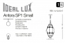 Світильник ANFORA SP1 SMALL Ideal Lux 131788 1