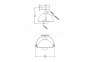 Настенный светильник ZumaLine ANTENNE TS-130801W-BKGO 1