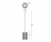 Подвесной светильник ZumaLine GIANNA LED P0386-01A-F4AC 1
