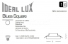 Точковий світильник BLUES SQUARE TRASPARENTE Ideal Lux 114019 0