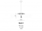 Підвісний світильник RANCH 1 Azzardo MD71192-1 2