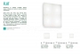 Настінно-стельовий світильник FLAT PL4 D40 Ideal Lux 134901 0