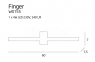 Подсветка FINGER IP54 WH Maxlight W0155 2