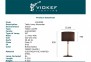 Настольная лампа ALEXANDER Viokef 4263000 0