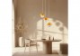Підвісна люстра BONO 3-R OCHRA TK-Lighting 10266 0
