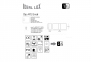 Настенный светильник CLIP AP2 SMALL BIANCO Ideal Lux 014166 1
