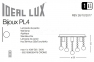 Светильник потолочный BIJOUX PL4 Ideal Lux 089478 3