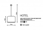 Подвесной светильник Nowodvorski HOTEL 9298 1