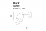 Настенный светильник BLACK Maxlight W0188 0