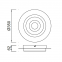 Потолочный светильник Mantra Saturno 5115 0