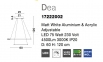 Подвесная люстра DEA LED Nova Luce 17222002 3
