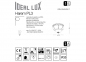 Стельова люстра HAREM PL3  Ideal Lux 139609 1