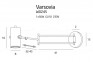 Настінний світильник VARSOVIA Maxlight W0245 1