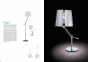 Настольная лампа REGOL TL1 BIANCO Ideal Lux 014616 0