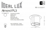 Світильник стельовий ALMOND PL3 Ideal Lux 159638 2