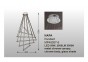 Підвісна люстра NAPA LED ZumaLine MP48057-6 0