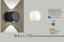 Вуличне бра BALLITO LED WH Viokef 4210900 1