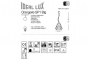 Підвісний світильник ORANGERIE SP1 BIG Ideal Lux 160085 1