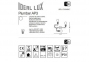 Настінно-стельовий світильник PLUMBER AP3 NERO Ideal Lux 142517 2