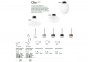 Стельовий світильник вуличний CLIO COF Ideal Lux 326795 0