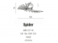 Стельова люстра SPIDER Azzardo MB127-18 2