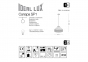 Підвісний світильник CANAPA SP1 Ideal Lux 134833 1
