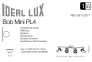 Світильник стельовий BOB MINI PL4 Ideal Lux 155494 0