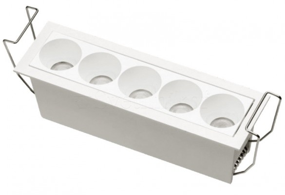 Точечный светильник TETRIX GIPS LED 5 10W CCT DIMM WH Azzardo AZ6275