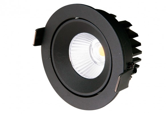 Точковий світильник CYKLOP LED IP65 BK Maxlight H0095