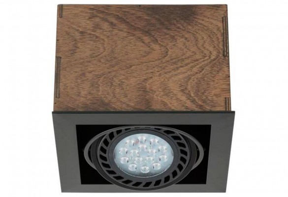 Точечный светильник BOX 1 WOOD Nowodvorski 7648