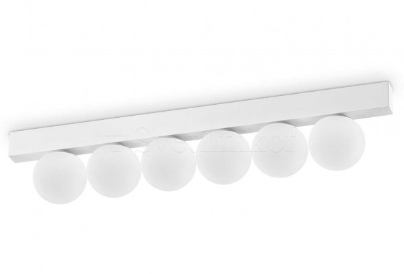 Стельова люстра PING PONG LED 6 WH Ideal Lux 328256