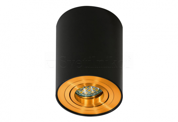 Точечный светильник Bross 1 (black/gold) Azzardo AZ2955