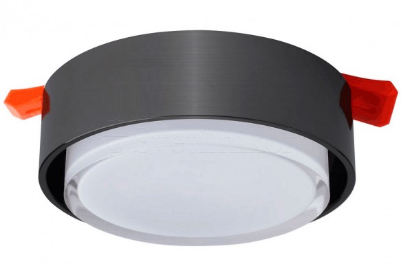 Врезной светильник для ванной KASTORIA LED BK Azzardo AZ4389