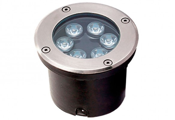 Встраиваемый грунтовый светильник LOTUS LED d12 Viokef 4186900