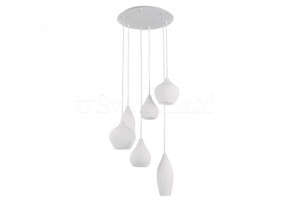 Люстра SOFT SP6 BIANCO Ideal Lux 087818