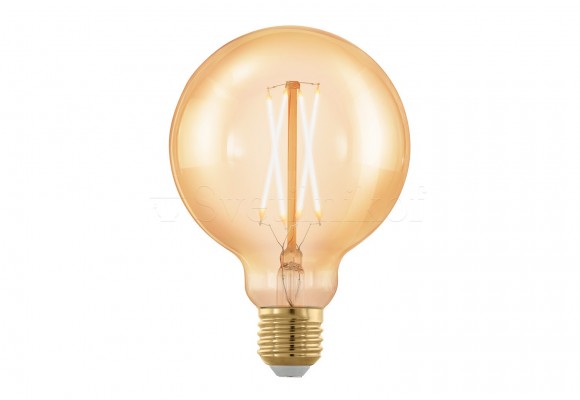 Лампа E27-LED-G95 4W AMBER 1700K Eglo 11693