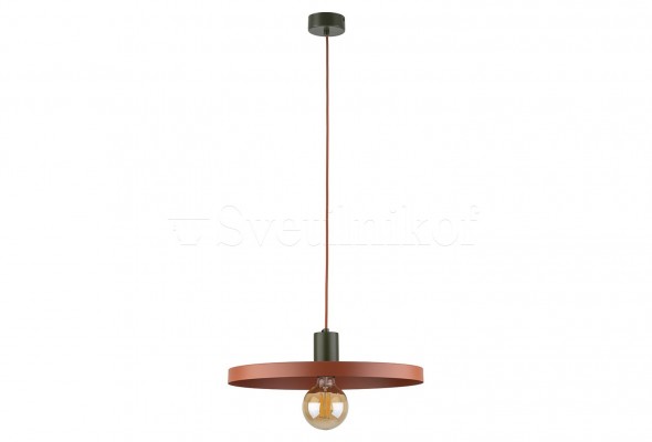 Підвісний світильник SILA d40 GREEN/BRICK TK-Lighting 10750